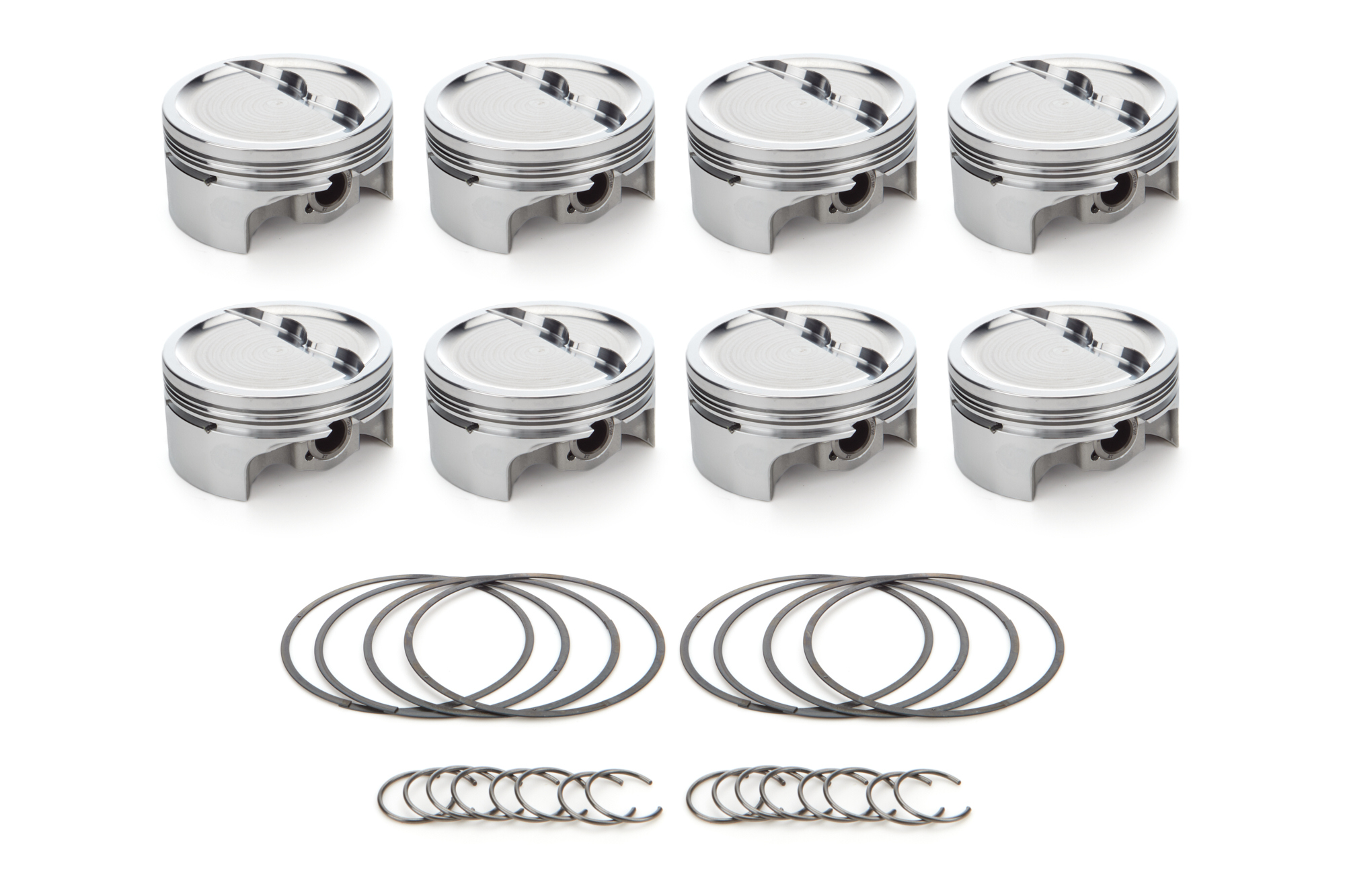 Race Tec Pistons 1001632 - SBC Dished Piston Set 4.040 Bore -  19.4cc