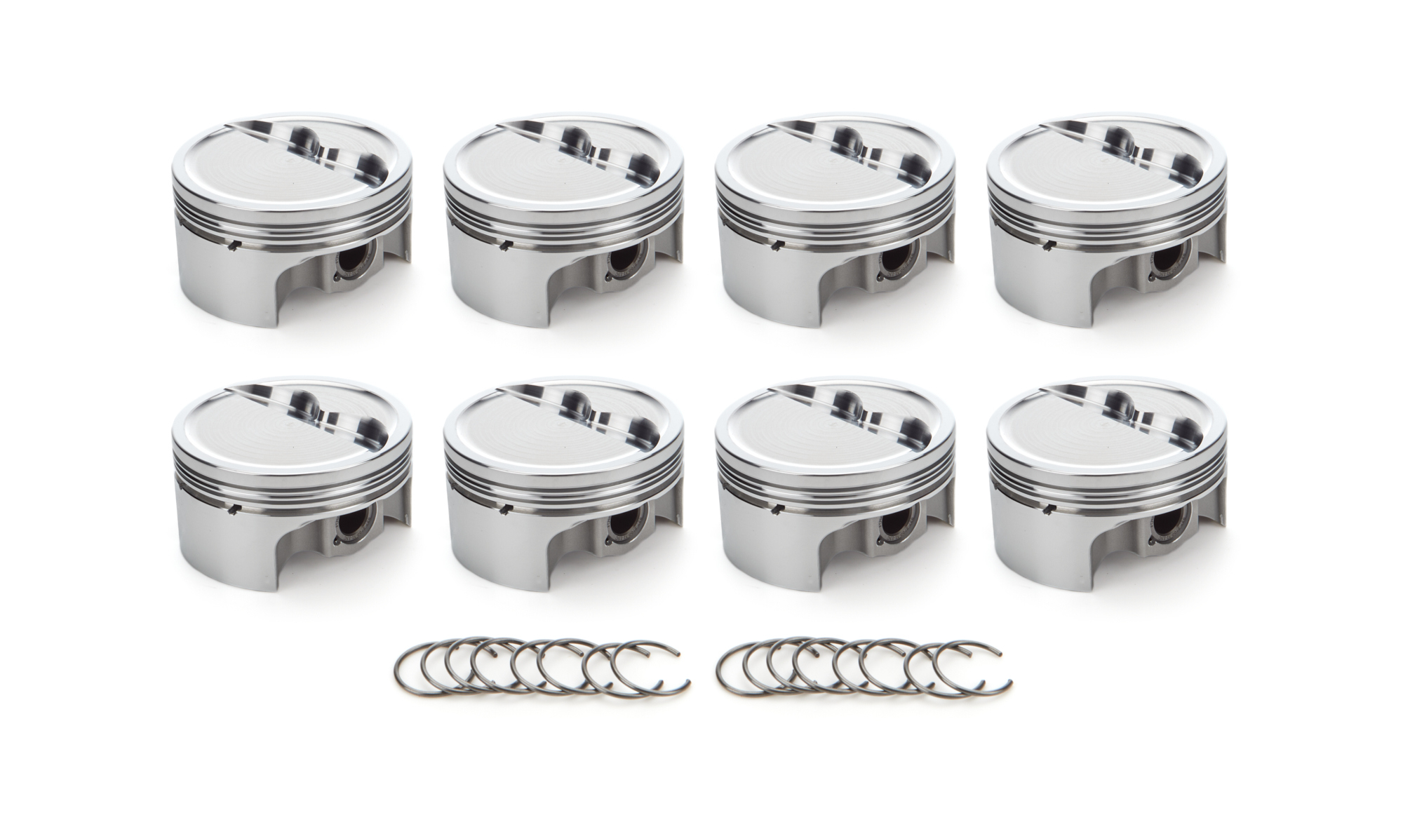 Race Tec Pistons 1001602 - SBC Dished Piston Set 4.030 Bore -  12.3cc