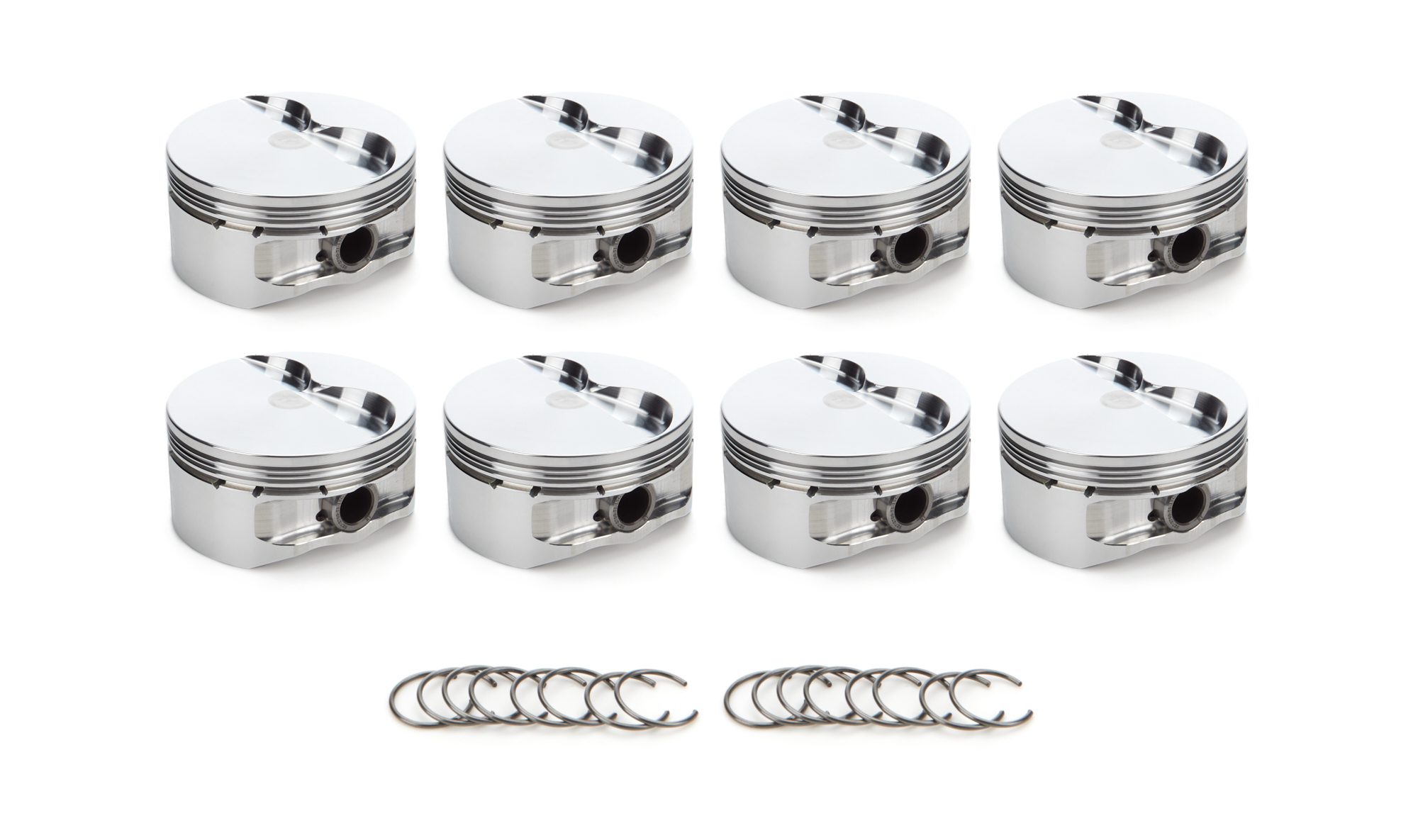 Race Tec Pistons 1001403 - SBF FT Piston Set 4.125 Bore -5.2cc