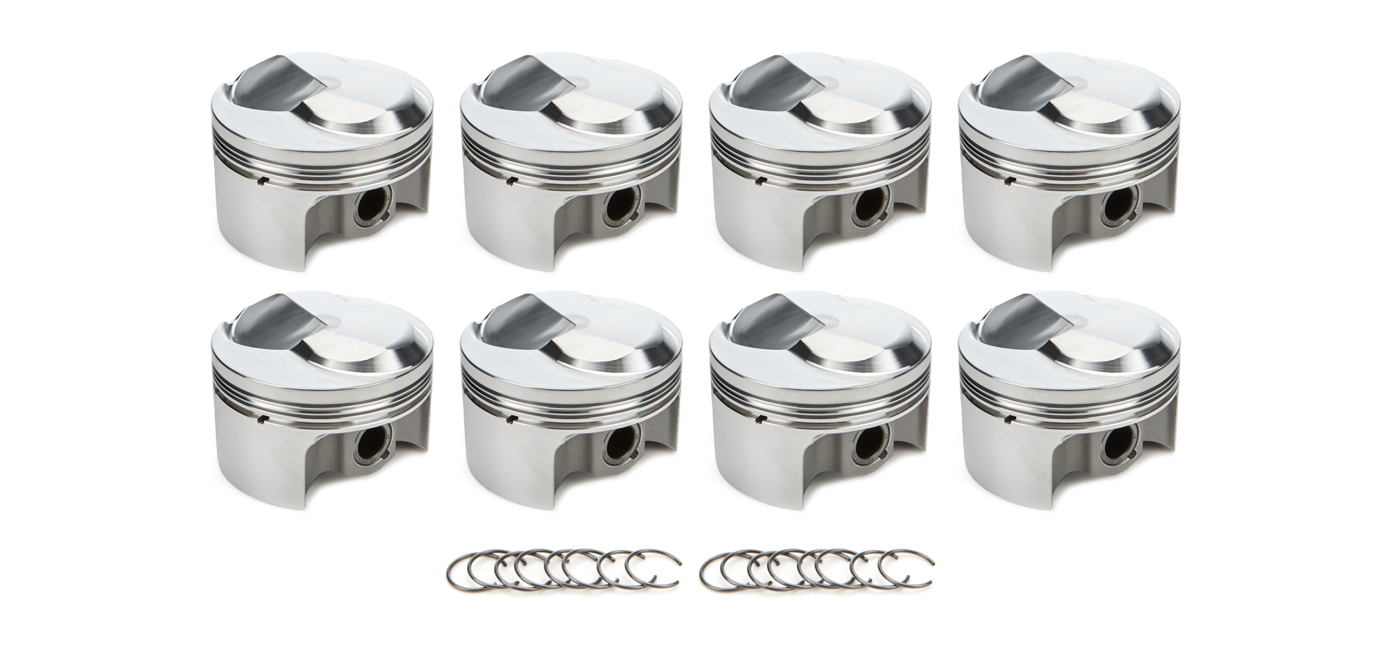 Race Tec Pistons 1000289 - BBC Dome Piston Set 4.310 Bore +27.5cc