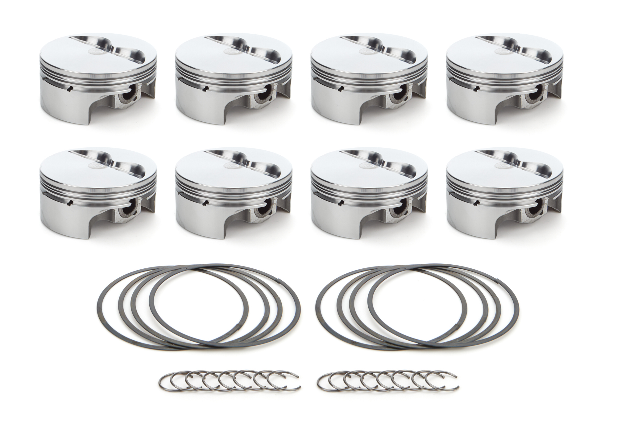 Race Tec Pistons 1000197 - SBC FT Piston Set 4.125 Bore - 5cc