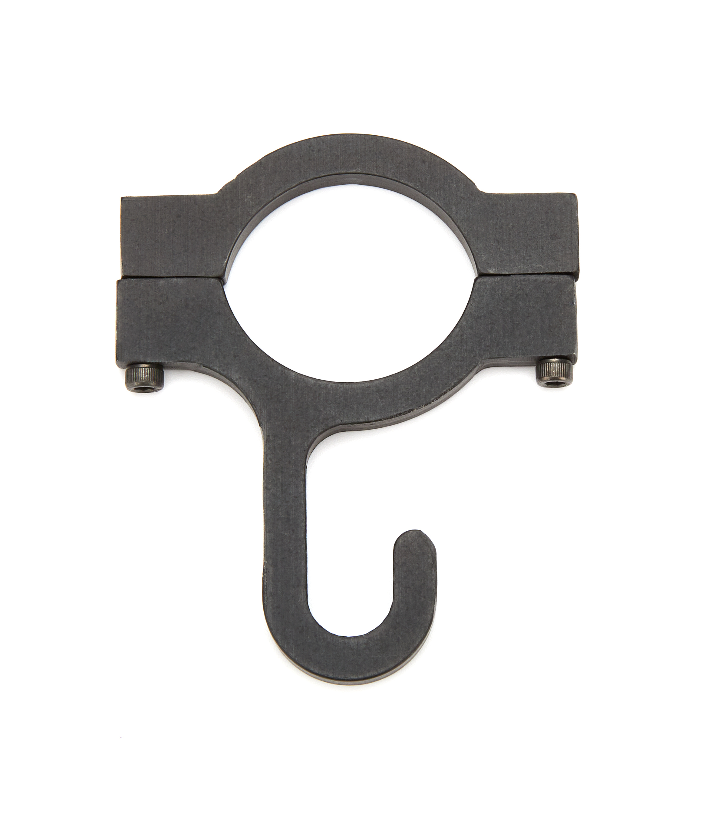 QuickCar 66-936 - Helmet Hook - Clamp-On - Aluminum - Black Anodized - 1-1/2 in OD Tube - Each