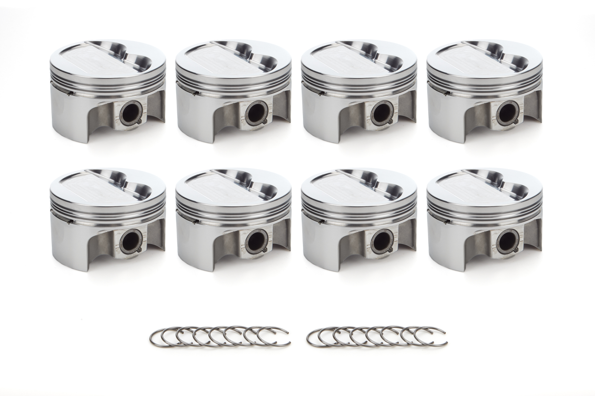 Race Tec Pistons 1000129 - SBC Dished Piston Set 4.030 Bore -12.3cc
