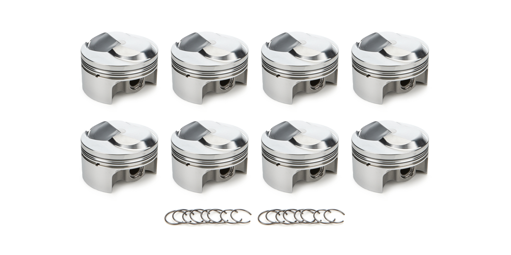Race Tec Pistons 1000295 - BBC Dome Piston Set 4.280 Bore +28.9cc