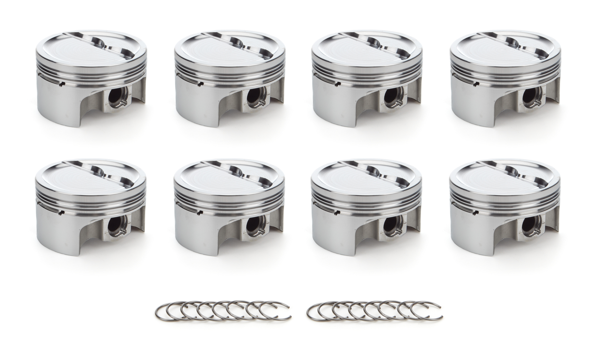 Race Tec Pistons 1000145 - SBC Dished Piston Set 4.030 Bore -18.9cc