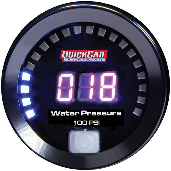 QuickCar 67-008 - Digital Water Pressure Gauge 0-100