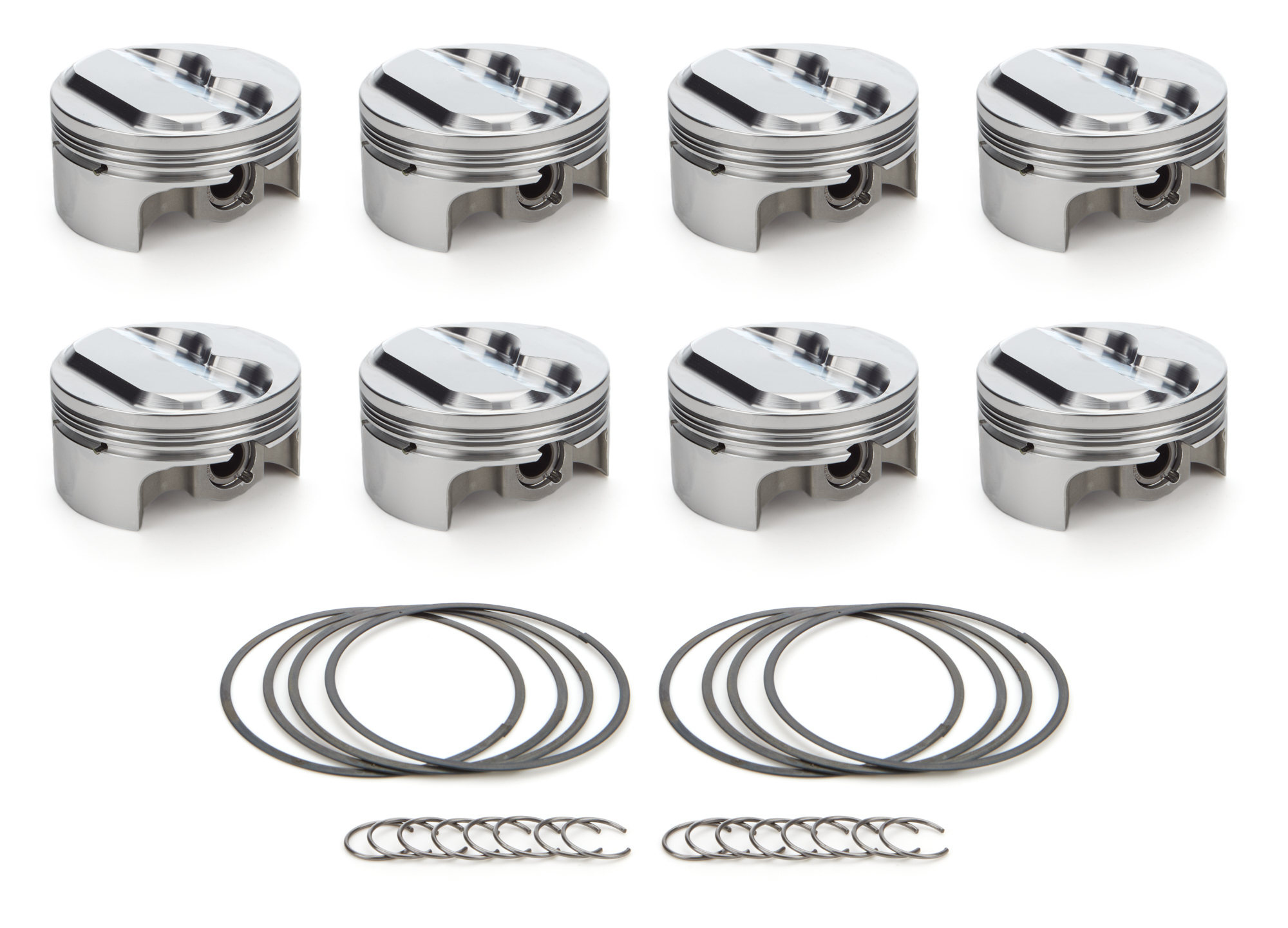 Race Tec Pistons 1000174 - SBC Dome Piston Set 4.030 Bore + 7.9cc Race Tec Pistons 1000174 - SBC Dome Piston Set 4.030 Bore + 7.9cc