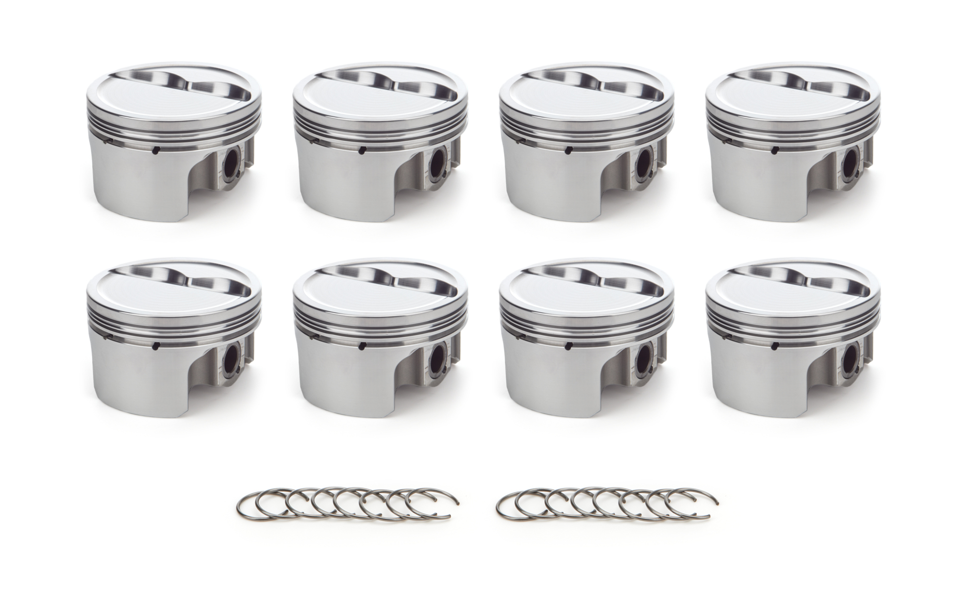 Race Tec Pistons 1000130 - SBC Dished Piston Set 4.040 Bore -12.3cc