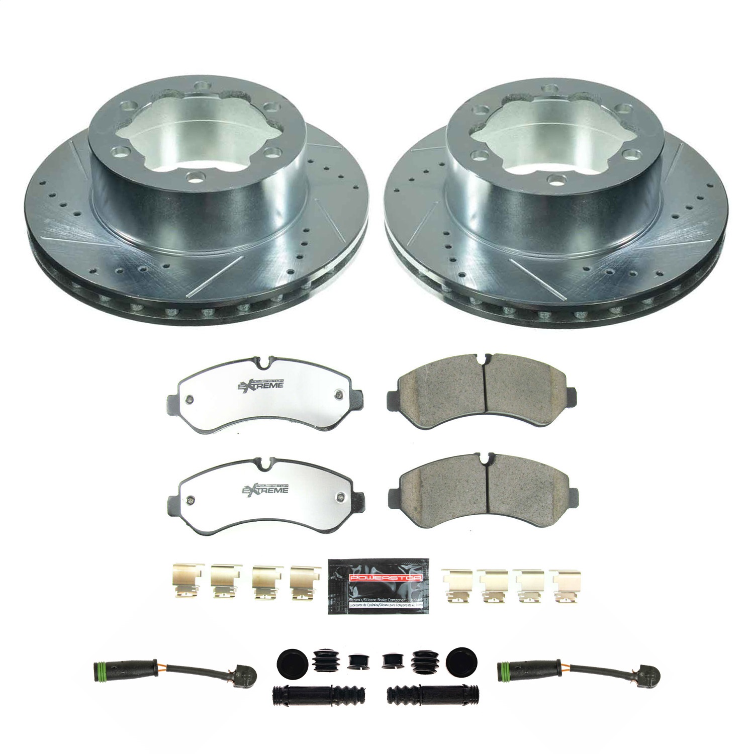 PowerStop K8431-36 - Power Stop 19-20 Mercedes-Benz Sprinter 4500 Rear Z36 Truck & Tow Brake Kit PowerStop K8431-36 - Power Stop 19-20 Mercedes-Benz Sprinter 4500 Rear Z36 Truck & Tow Brake Kit