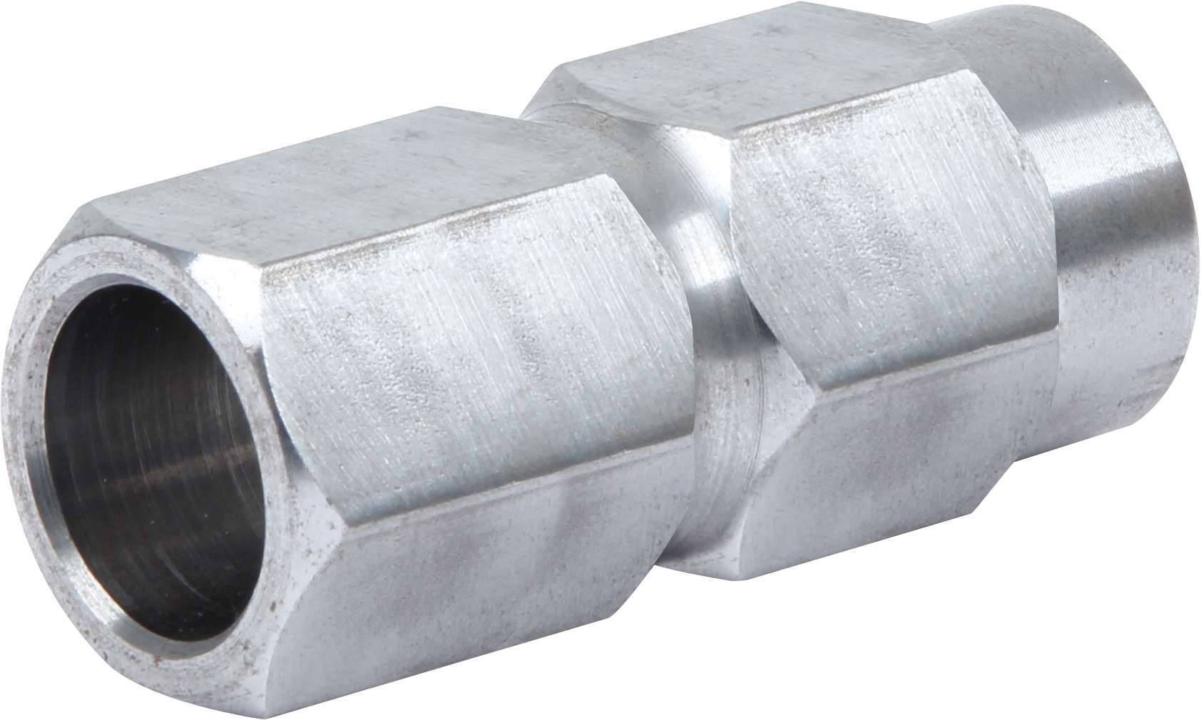 QuickCar 68-0129 - Disconnect Coupler - Steering - Weld-On - 3/4 in - Hex Style - Steel - Natural -  360 Degree Style Disconnect - Each