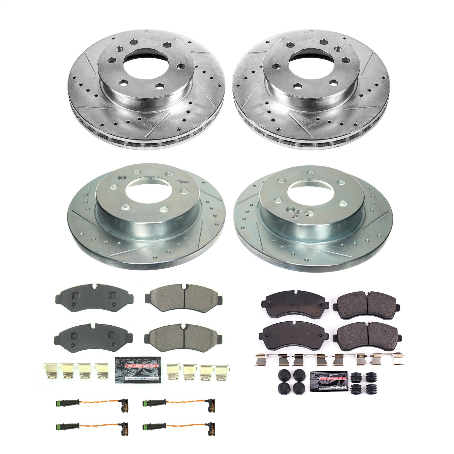 PowerStop K8660 - Power Stop 19-21 Mercedes-Benz Sprinter 2500 Front & Rear Z23 Evolution Brake Kit PowerStop K8660 - Power Stop 19-21 Mercedes-Benz Sprinter 2500 Front & Rear Z23 Evolution Brake Kit