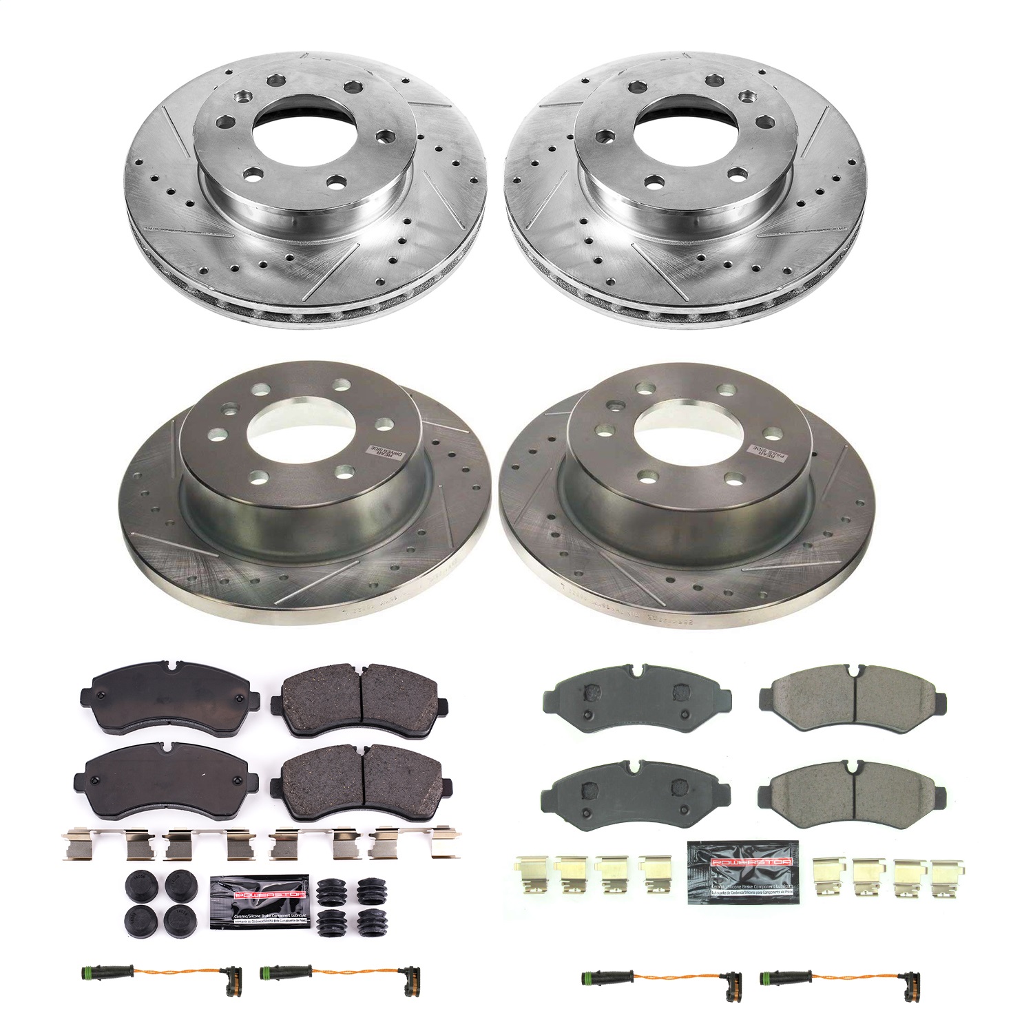 PowerStop K8661 - Power Stop 19-21 Mercedes-Benz Sprinter 2500 Front & Rear Z23 Evolution Brake Kit PowerStop K8661 - Power Stop 19-21 Mercedes-Benz Sprinter 2500 Front & Rear Z23 Evolution Brake Kit