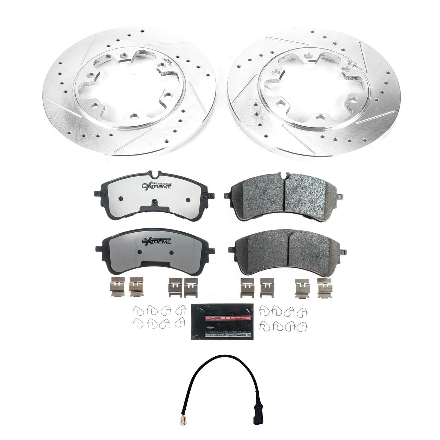 PowerStop K8992-36 - Power Stop 2020 Ford Transit-350 Rear Z36 Truck & Tow Brake Kit PowerStop K8992-36 - Power Stop 2020 Ford Transit-350 Rear Z36 Truck & Tow Brake Kit