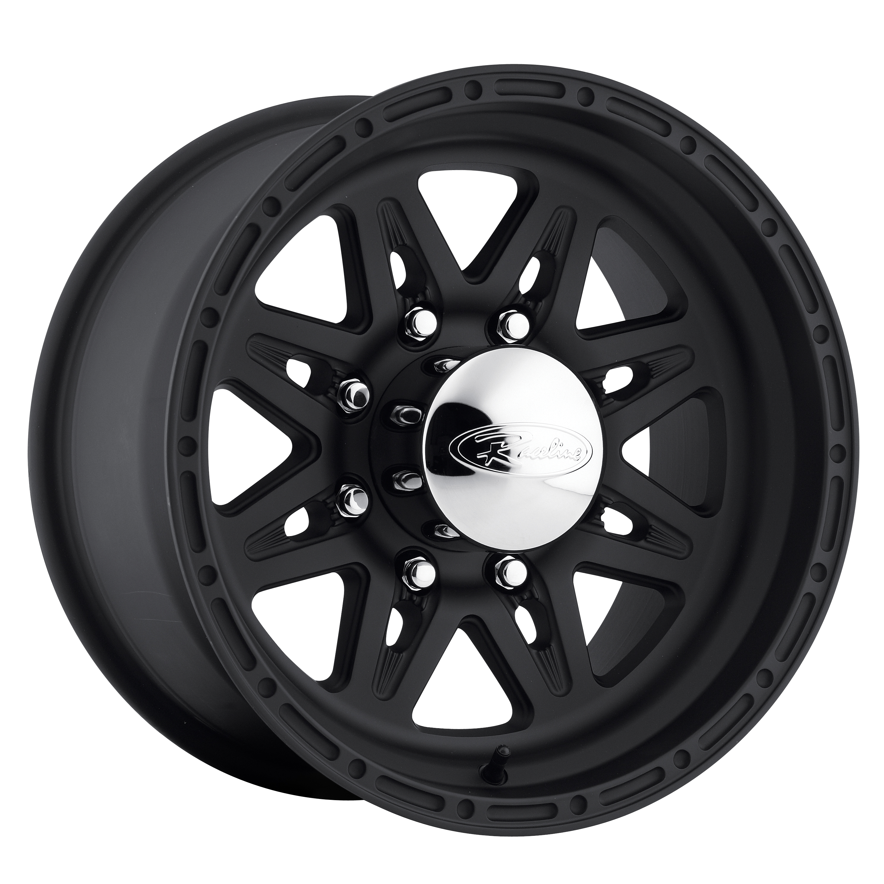 Raceline 892-60080 - 892 Renegade 16x10in / 8x165.1 BP / -25mm Offset / 130.81mm Bore - Satin Black Wheel