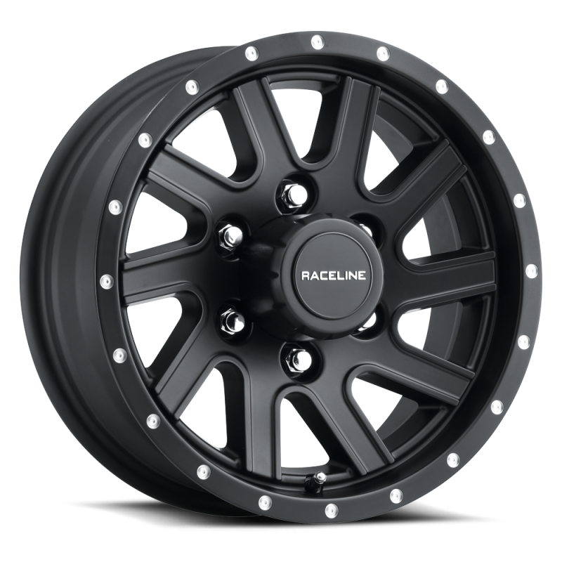 Raceline 820MB-66080 - 820MB Twisted 16x6in / 8x165.1 BP / 0mm Offset / 4.90mm Bore - Satin Black Wheel Raceline 820MB-66080 - 820MB Twisted 16x6in / 8x165.1 BP / 0mm Offset / 4.90mm Bore - Satin Black Wheel