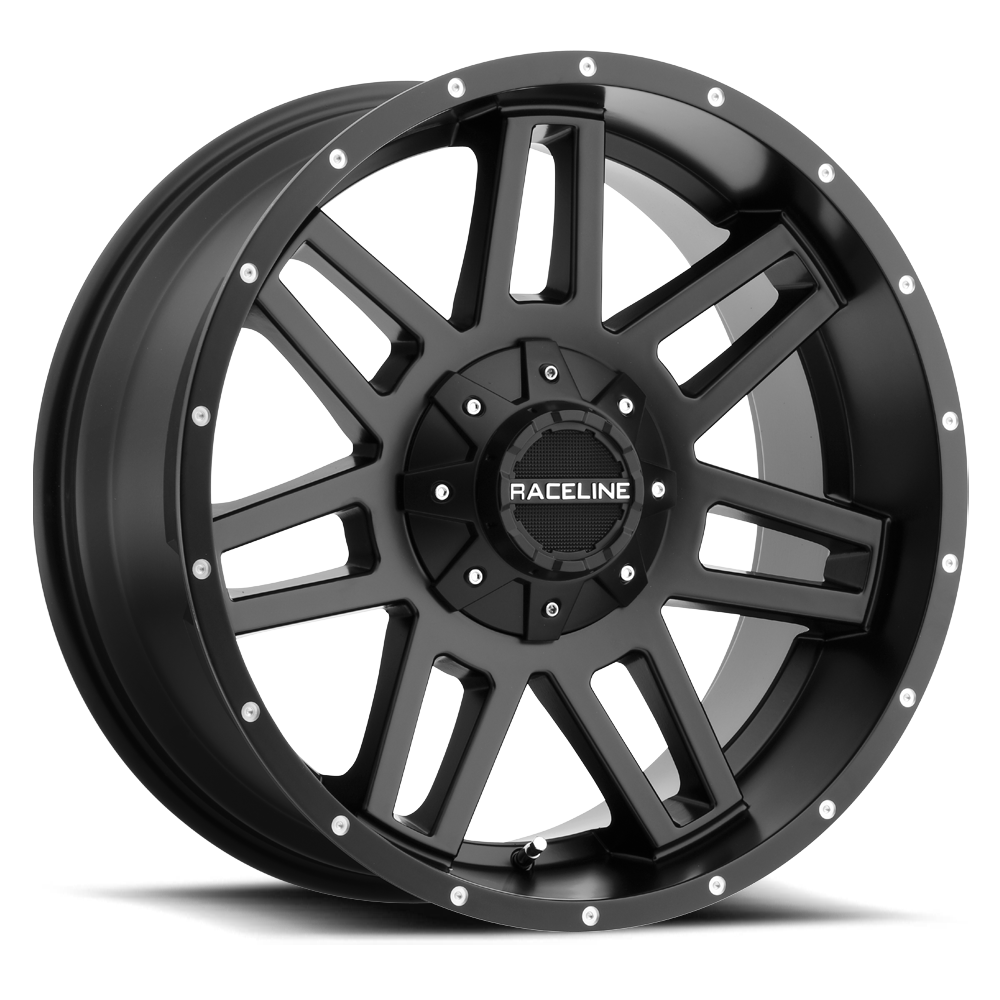 Raceline 931B-29096-00 - 931B Injector 20x9in / 5x114.3/5x127 BP / 0mm Offset / 78.1mm Bore - Satin Black Wheel Raceline 931B-29096-00 - 931B Injector 20x9in / 5x114.3/5x127 BP / 0mm Offset / 78.1mm Bore - Satin Black Wheel