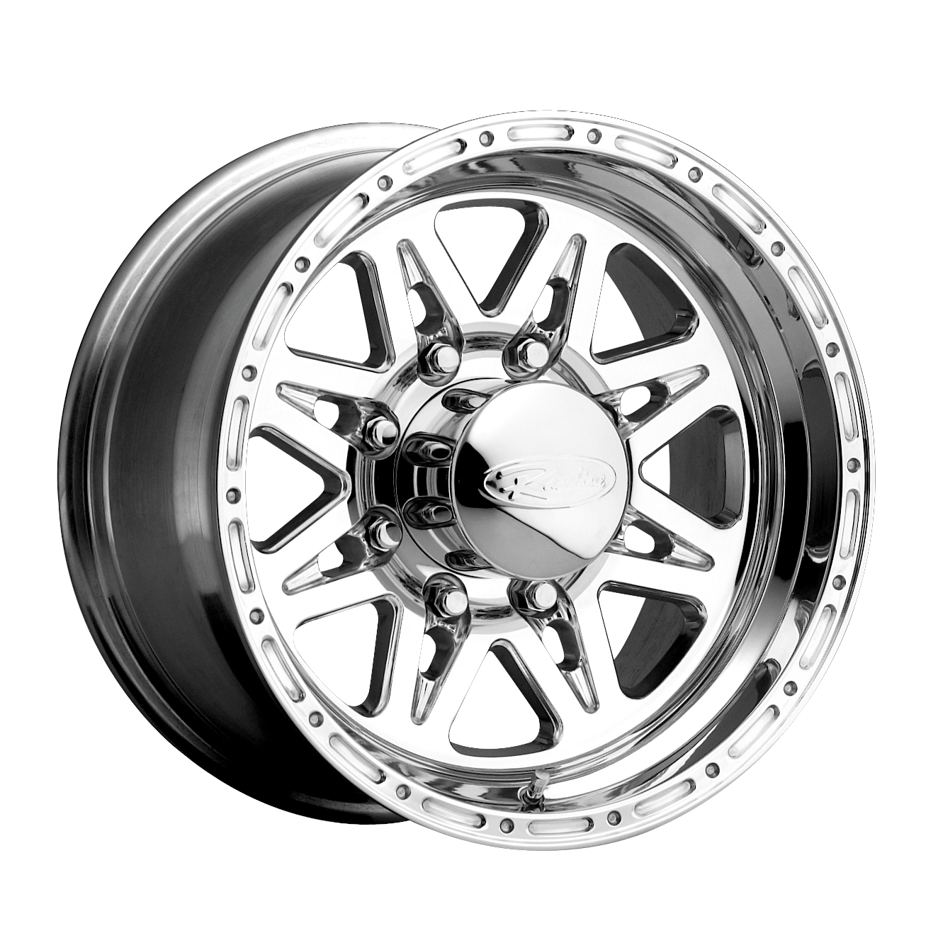 Raceline 888-79081 - 888 Renegade 17x9in / 8x170 BP / -12mm Offset / 130.81mm Bore - Polished Wheel