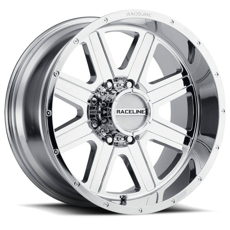 Raceline 940C-21055-19 - 940C Hostage 20x10in / 5x139.7 BP / -19mm Offset / 78.1mm Bore - Chrome Wheel Raceline 940C-21055-19 - 940C Hostage 20x10in / 5x139.7 BP / -19mm Offset / 78.1mm Bore - Chrome Wheel