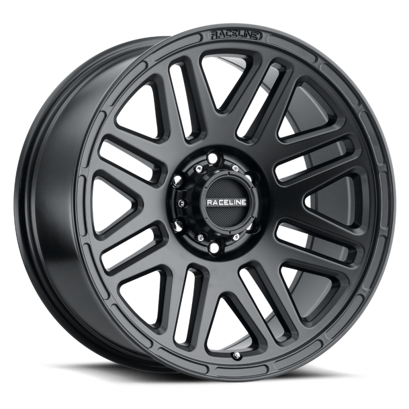Raceline 944B-66080 - 944B Outlander 16x6in / 8x165.1 BP / 0mm Offset / 4.90mm Bore - Satin Black Wheel Raceline 944B-66080 - 944B Outlander 16x6in / 8x165.1 BP / 0mm Offset / 4.90mm Bore - Satin Black Wheel
