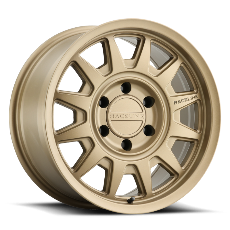 Raceline 952BZ-78550-00 - 952BZ Aero 17x8.5in / 5x127 BP / 0mm Offset / 78.1mm Bore - Bronze Wheel