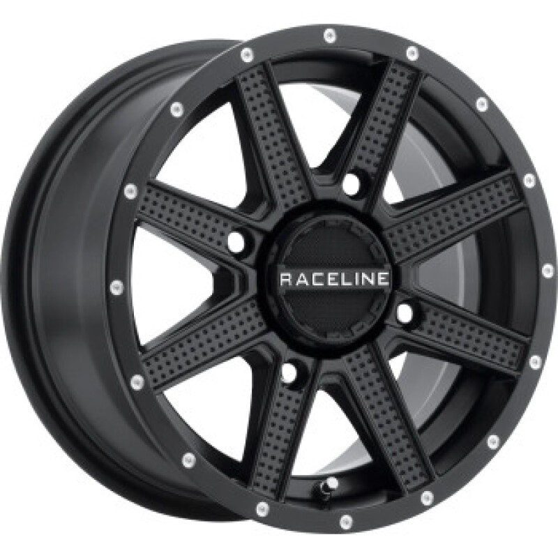 Raceline A92B-27011-47 - A92B Hostage 12x7in / 4x110 BP / -47mm Offset / 83.8mm Bore - Satin Black Wheel Raceline A92B-27011-47 - A92B Hostage 12x7in / 4x110 BP / -47mm Offset / 83.8mm Bore - Satin Black Wheel