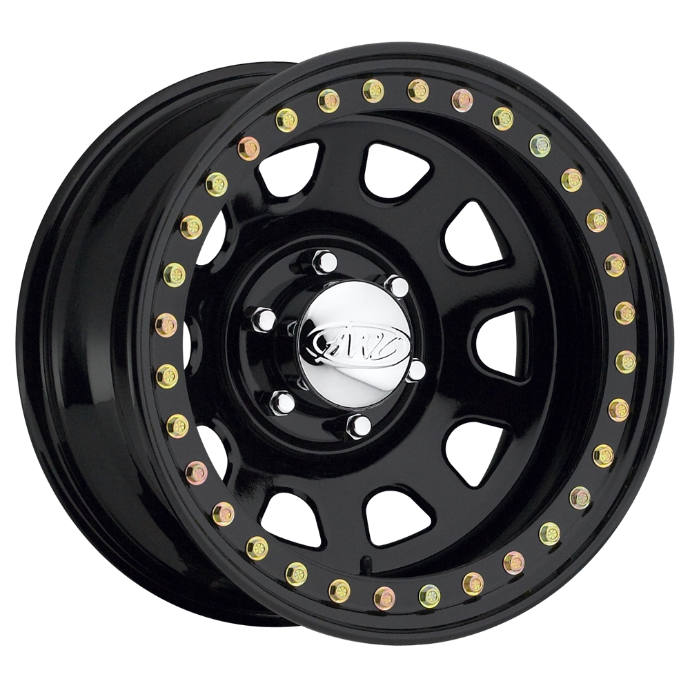 Raceline RT5150012 - RT51 Daytona Rock 15x10in/5x114.3 BP/-44mm Offset/83.82mm Bore - Gloss Black Beadlock Wheel Raceline RT5150012 - RT51 Daytona Rock 15x10in/5x114.3 BP/-44mm Offset/83.82mm Bore - Gloss Black Beadlock Wheel