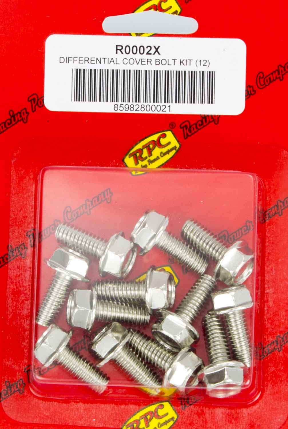 Racing Power Company R0002X - Bolt Kit For Diff Cover