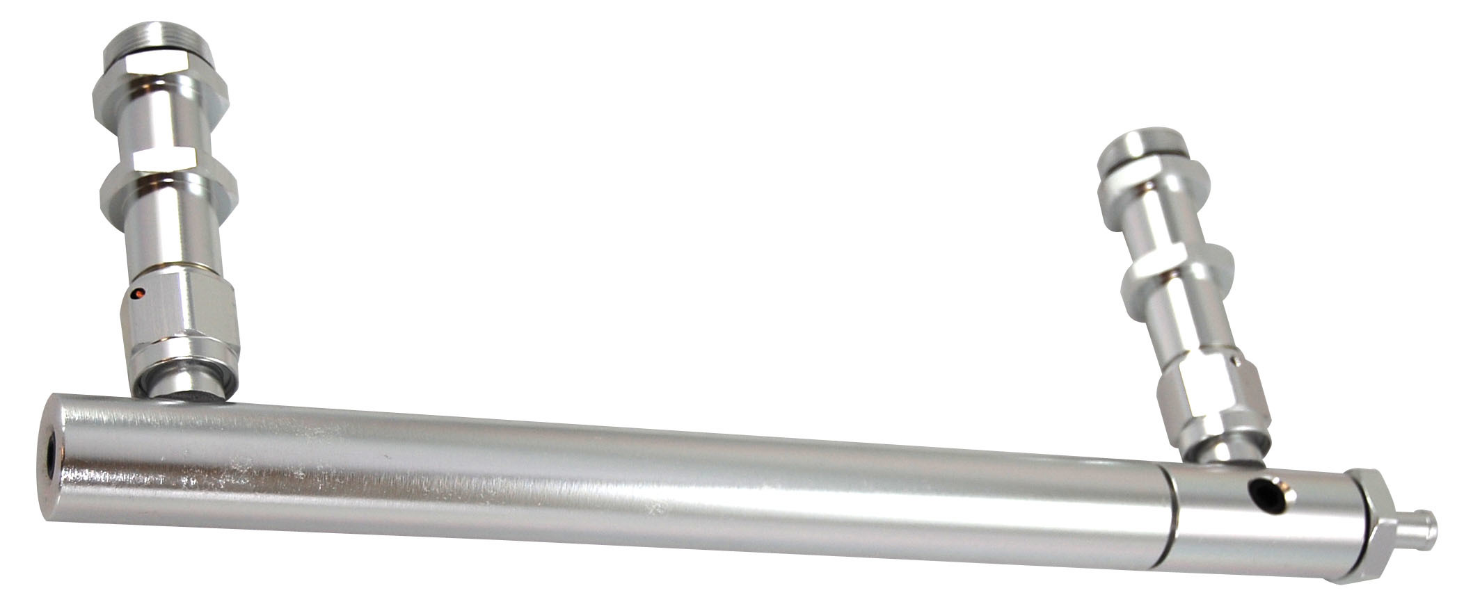 Racing Power Company R2157 - Holley Billet Alum Fuel Log -Clear