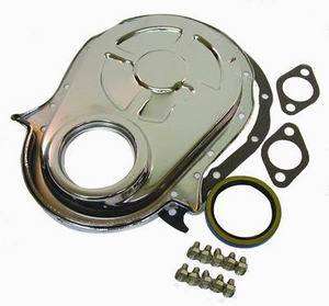 Racing Power Company R4935 - BB Chevy Timing Chain Cover Kit