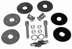 Racing Power Company R4062 - Universal Hood Lock Set