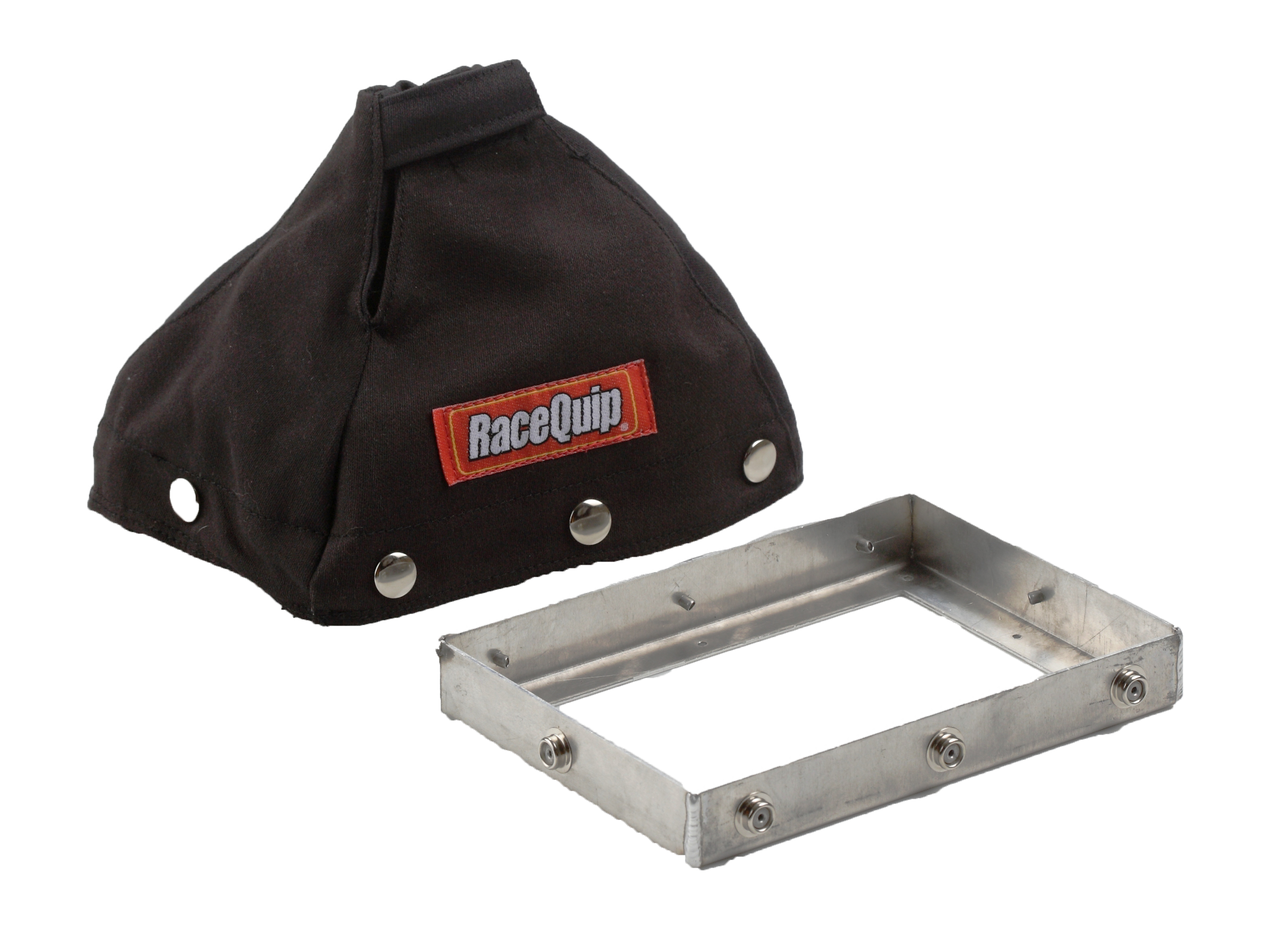 Racequip 871001RQP - Fire-Retardant Shifter Boot w/ Mounting Base Plate