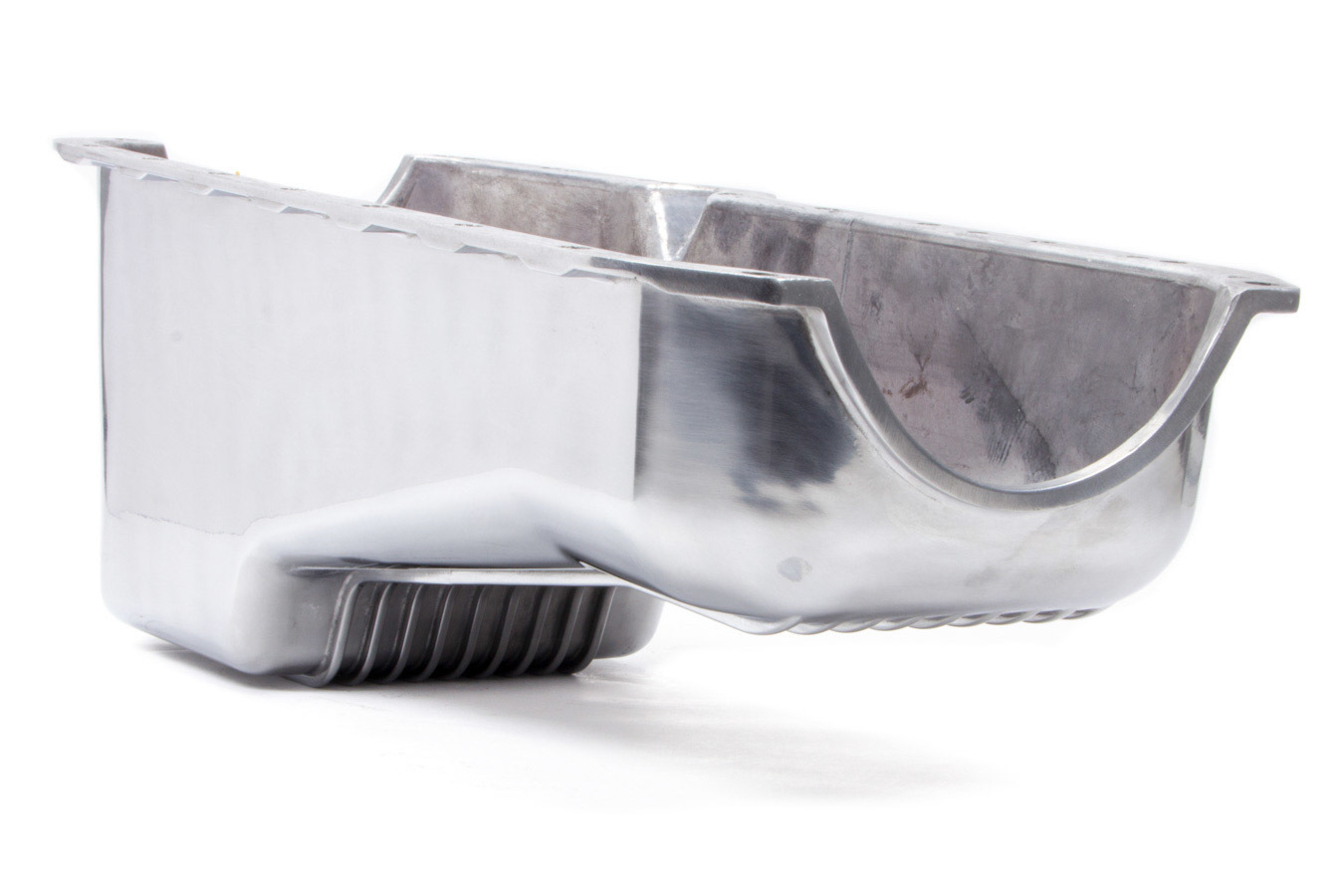 Racing Power Company R8442 - 55-79 SBC Alum Stock Oil Pan Polished Racing Power Company R8442 - 55-79 SBC Alum Stock Oil Pan Polished
