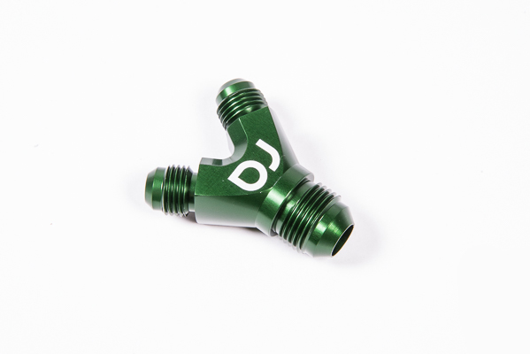 Radium Engineering 14-0177 - Dual 6AN to 8AN Y-Adapter Block Fitting
