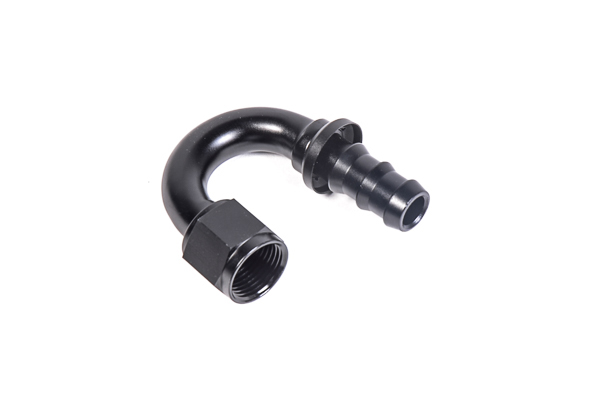 Radium Engineering 14-0215 - 180 Degree 10AN Pushlok Hose End Fitting Radium Engineering 14-0215 - 180 Degree 10AN Pushlok Hose End Fitting