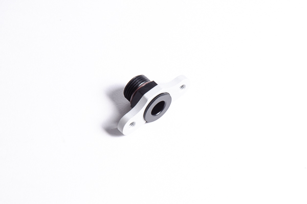 Radium Engineering 20-0460 - Nissan VQ FPD Adapter (8AN ORB / 11mm Bore / 42mm Spacing / M6)