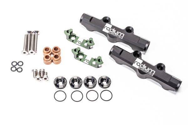 Radium Engineering 20-0579-02 - Radium Subaru EJ V1-2 Top Feed Conversion Fuel Rails V1-2