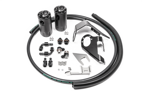 Radium Engineering 20-0525-FL - 2009+ Nissan 370Z (VQ37VHR) Catch Can Kit - Fluid Lock Radium Engineering 20-0525-FL - 2009+ Nissan 370Z (VQ37VHR) Catch Can Kit - Fluid Lock