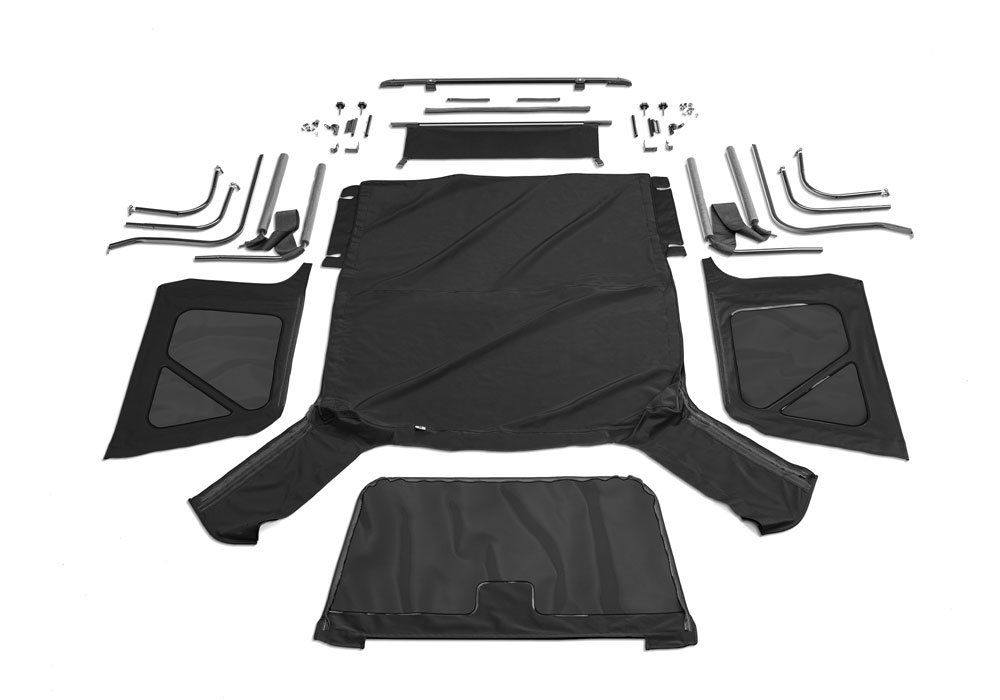 Rampage 68835 - 1997-2006 Jeep Wrangler(TJ) Complete Top - Black Diamond Rampage 68835 - 1997-2006 Jeep Wrangler(TJ) Complete Top - Black Diamond