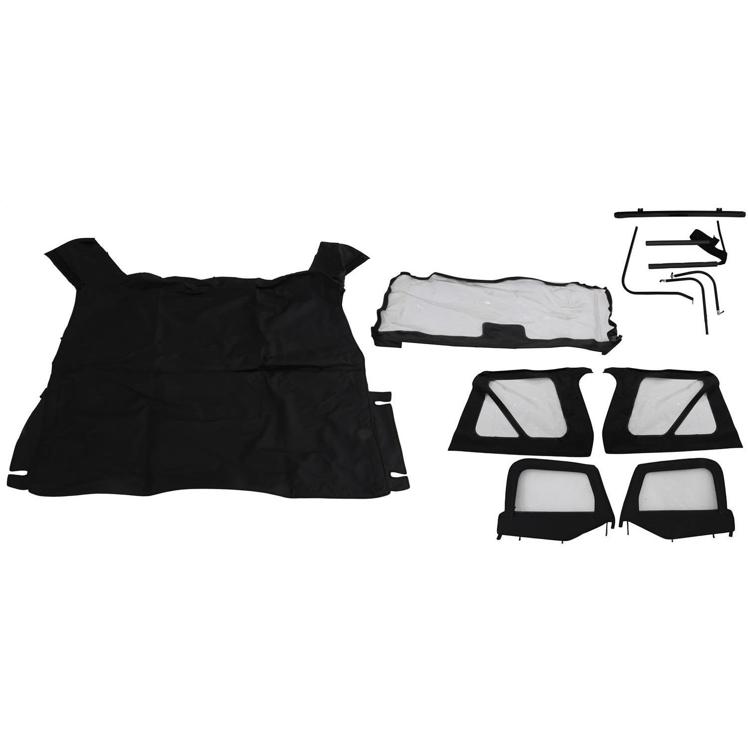 Rampage 68335 - 1997-2006 Jeep Wrangler(TJ) Complete Top - Black Diamond Rampage 68335 - 1997-2006 Jeep Wrangler(TJ) Complete Top - Black Diamond