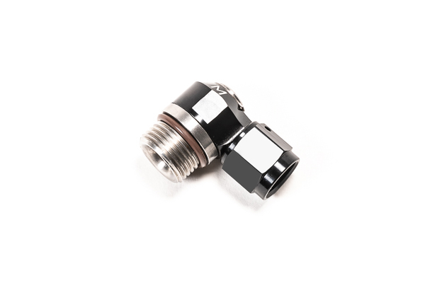 Radium Engineering 20-1000-0806F - 8AN ORB Swivel Banjo to 6AN Female