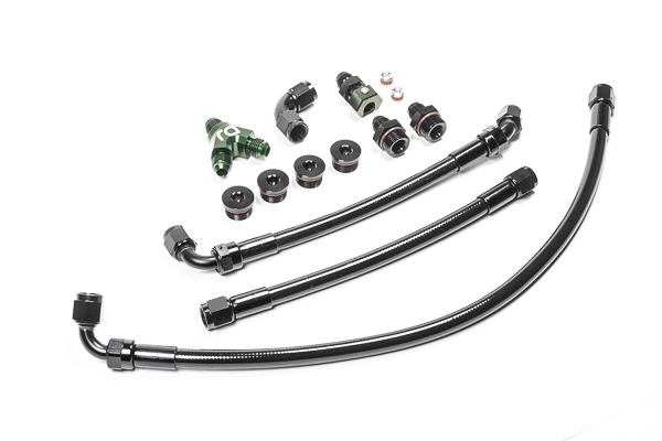 Radium Engineering 20-1434 - Fuel Rail Plumbing Kit Ford Coyote S197