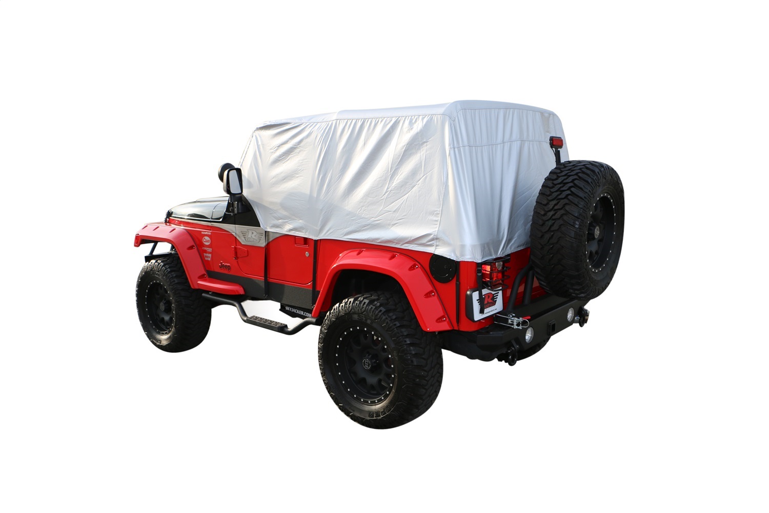 Rampage 2261 - 1992-1995 Jeep Wrangler(YJ) Cab Cover Multiguard - Silver Rampage 2261 - 1992-1995 Jeep Wrangler(YJ) Cab Cover Multiguard - Silver