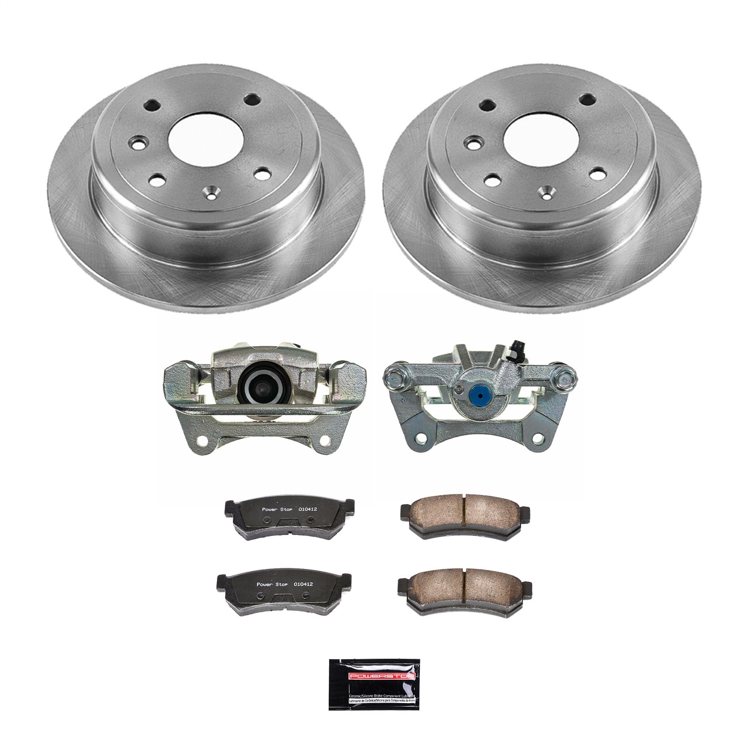 PowerStop KCOE5898 - Power Stop 07-08 Suzuki Reno Rear Autospecialty Kit w/Calipers PowerStop KCOE5898 - Power Stop 07-08 Suzuki Reno Rear Autospecialty Kit w/Calipers