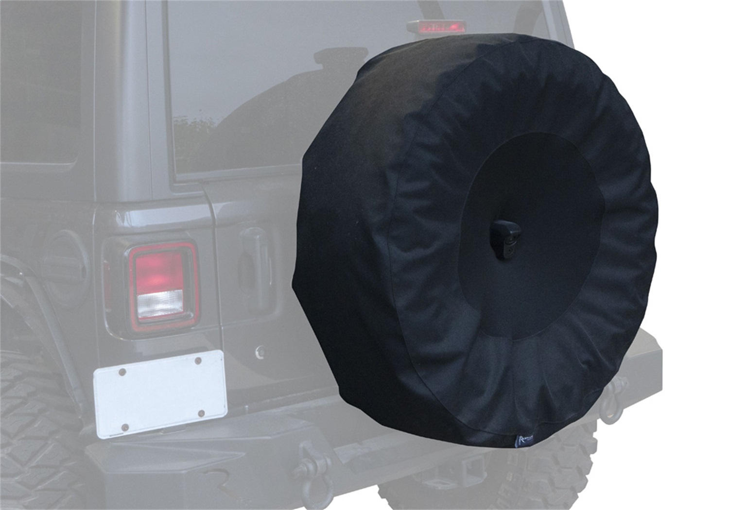 Rampage 773565 - 2018-2019 Jeep Wrangler(JL) Sport 2-Door Tire Cover w/Cam Slot 33in -35in - Black
