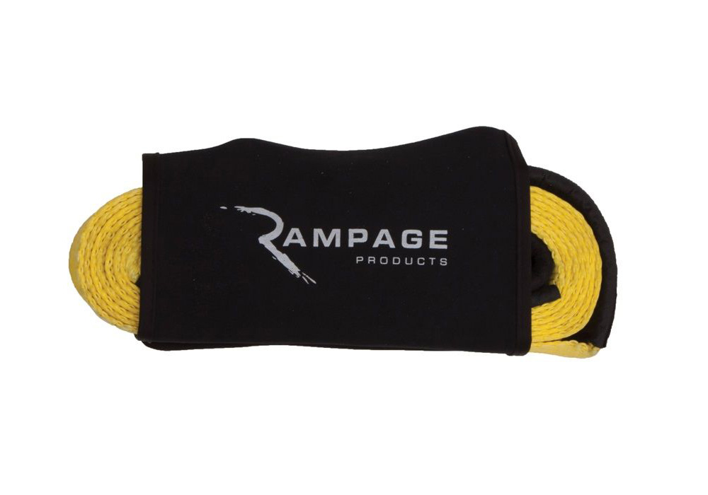 Rampage 86686 - 1955-2019 Universal Recovery Trail Strap 2ftX 30ft - Yellow Rampage 86686 - 1955-2019 Universal Recovery Trail Strap 2ftX 30ft - Yellow