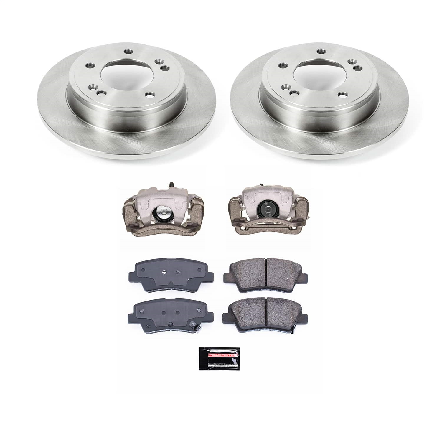 PowerStop KCOE6502A - Power Stop 14-16 Kia Soul Rear Autospecialty Kit w/Calipers PowerStop KCOE6502A - Power Stop 14-16 Kia Soul Rear Autospecialty Kit w/Calipers