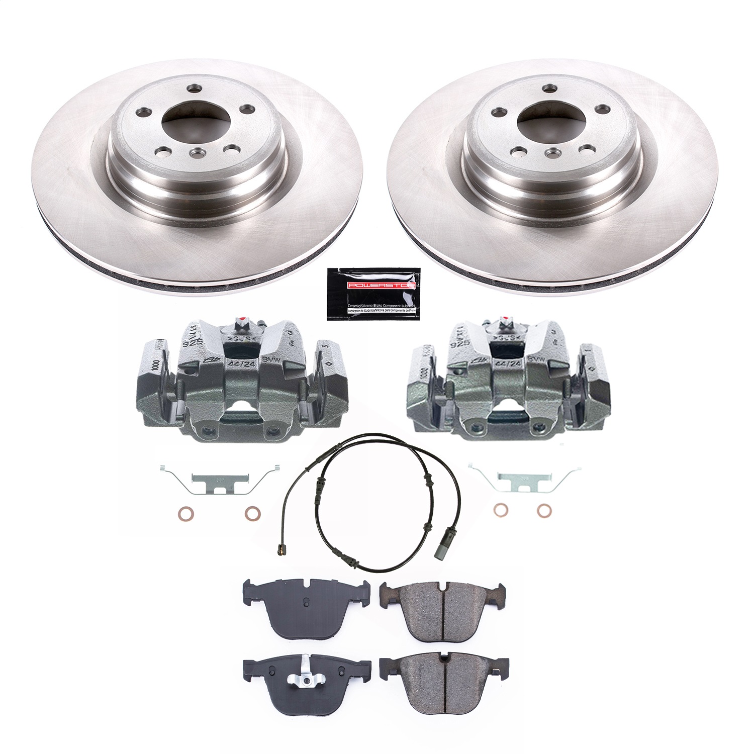 PowerStop KCOE7087 - Power Stop 11-15 BMW Alpina B7L xDrive Rear Autospecialty Kit w/Cals PowerStop KCOE7087 - Power Stop 11-15 BMW Alpina B7L xDrive Rear Autospecialty Kit w/Cals