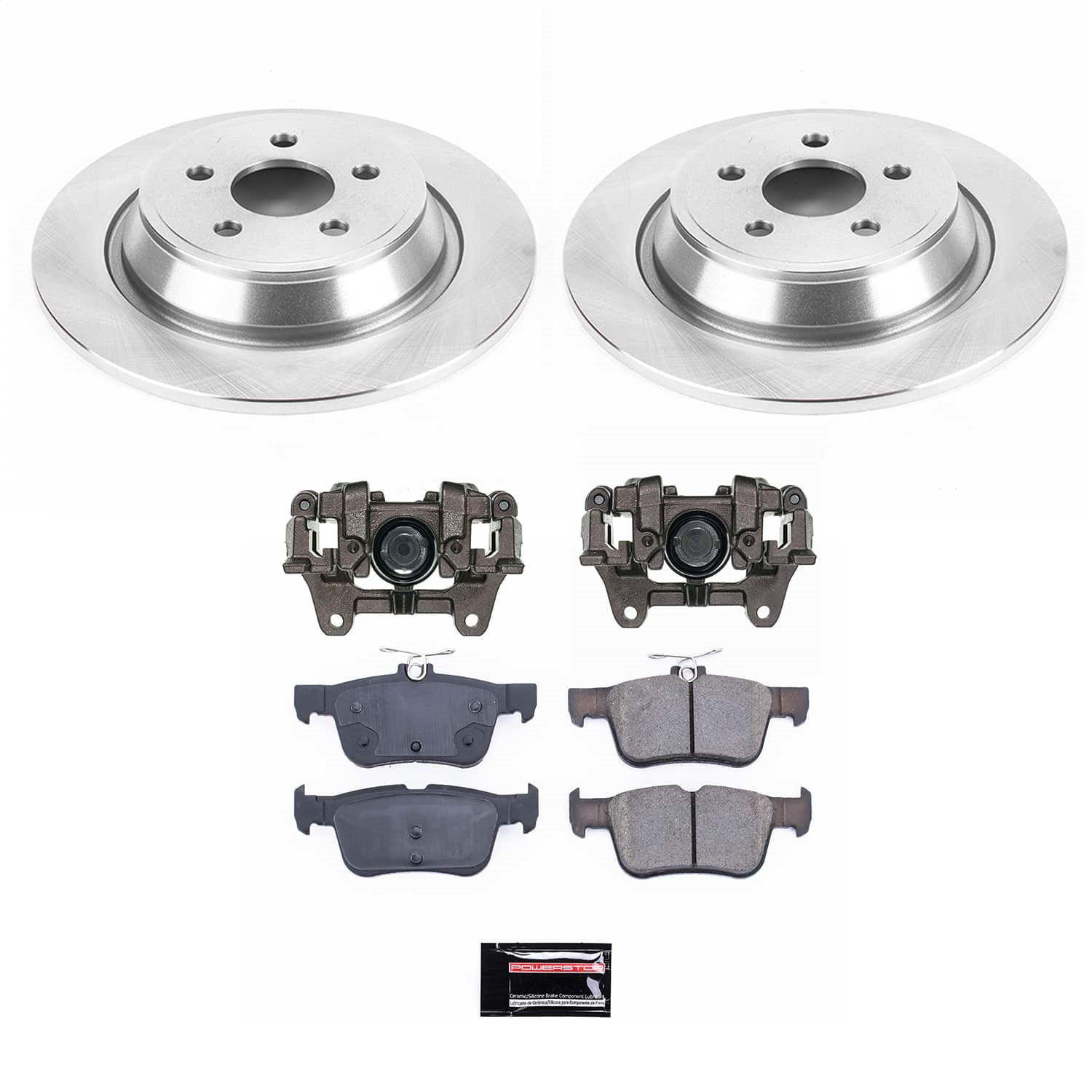 PowerStop KCOE7144B - Power Stop 16-18 Lincoln MKX Rear Autospecialty Kit w/Calipers PowerStop KCOE7144B - Power Stop 16-18 Lincoln MKX Rear Autospecialty Kit w/Calipers