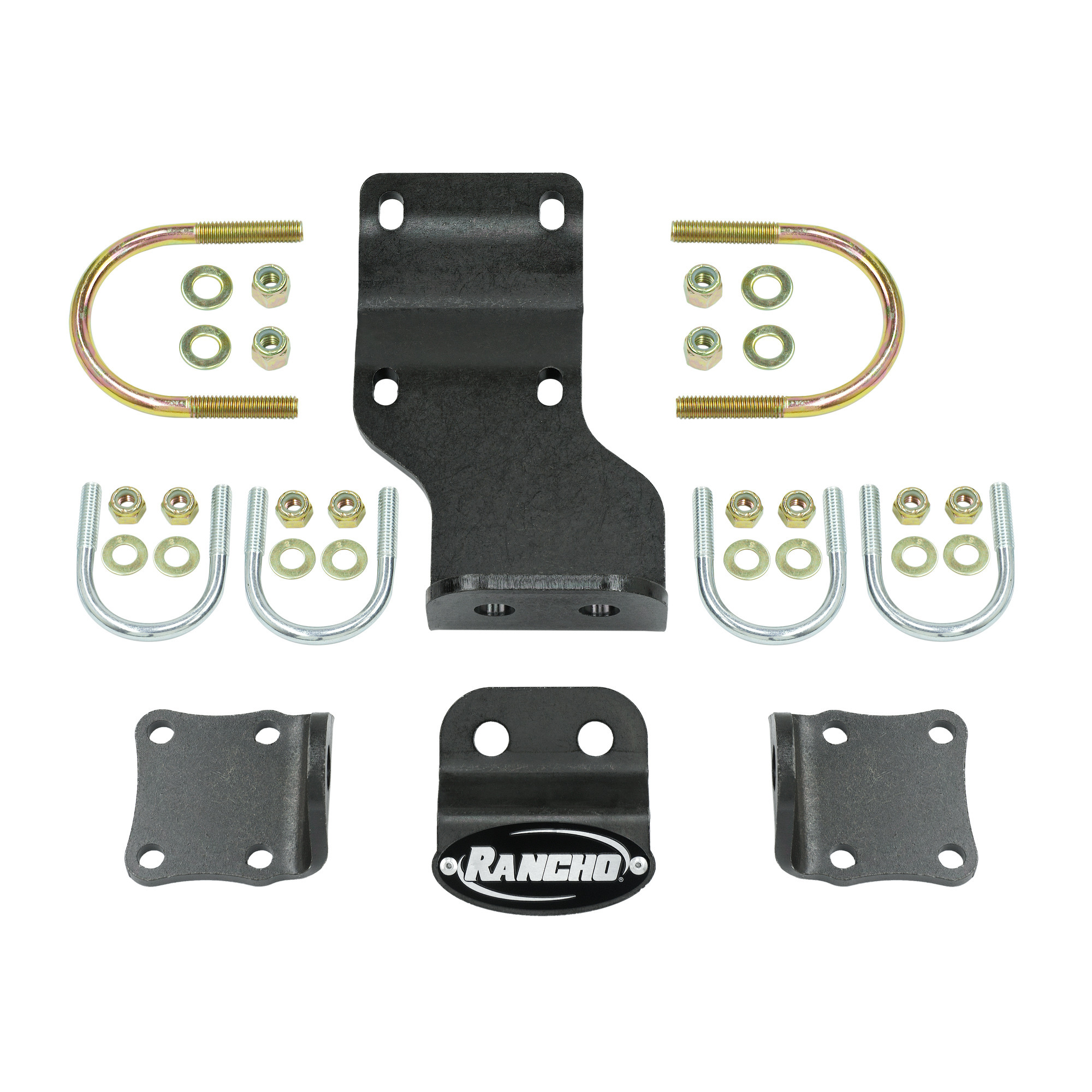 Rancho RS64102 - 2020 Jeep Gladiator Steering Damper Bracket Dual Stabilizer Bracket
