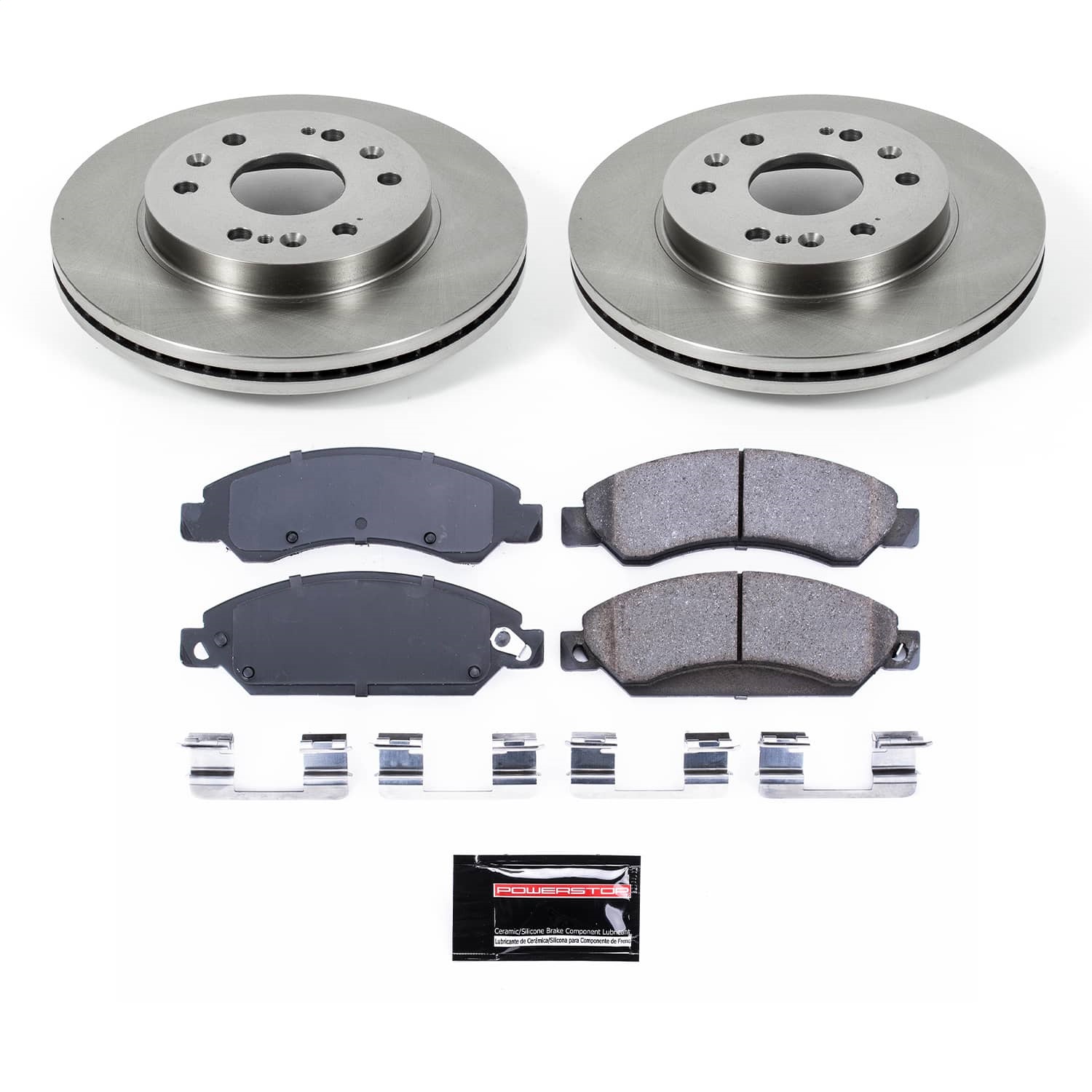 PowerStop KOE2067 - Power Stop 07-08 Cadillac Escalade Front Autospecialty Brake Kit
